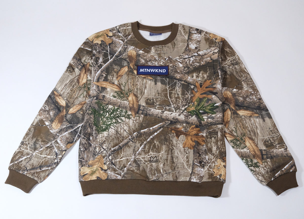 MTN WKND Realtree® Camo Crewneck
