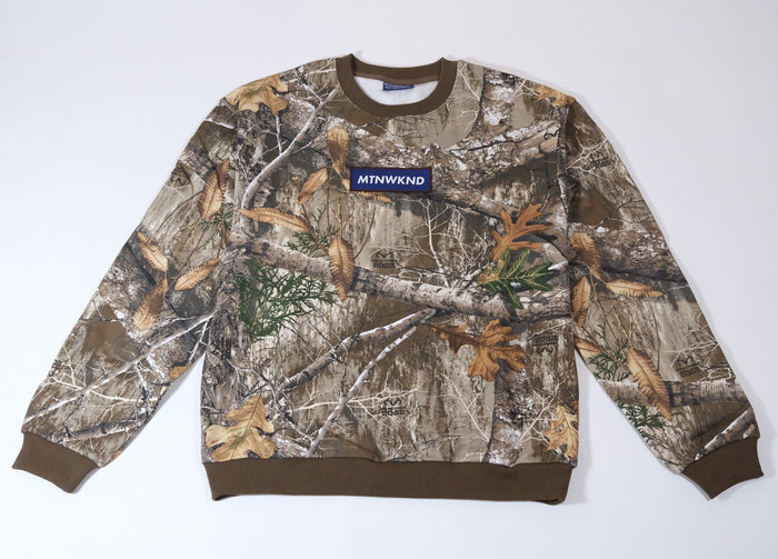 MTN WKND Realtree® Camo Crewneck