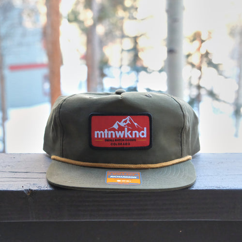 SBG Patch Rope Hat - Loden Green/Gold