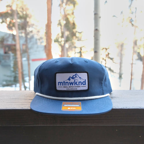 SBG Patch Rope Hat - Blue/White