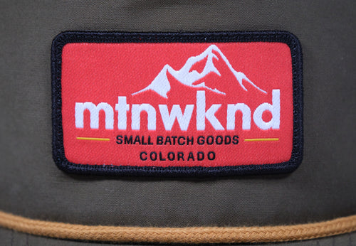 SBG Patch Rope Hat - Loden Green/Gold