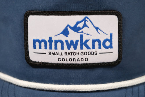 SBG Patch Rope Hat - Blue/White