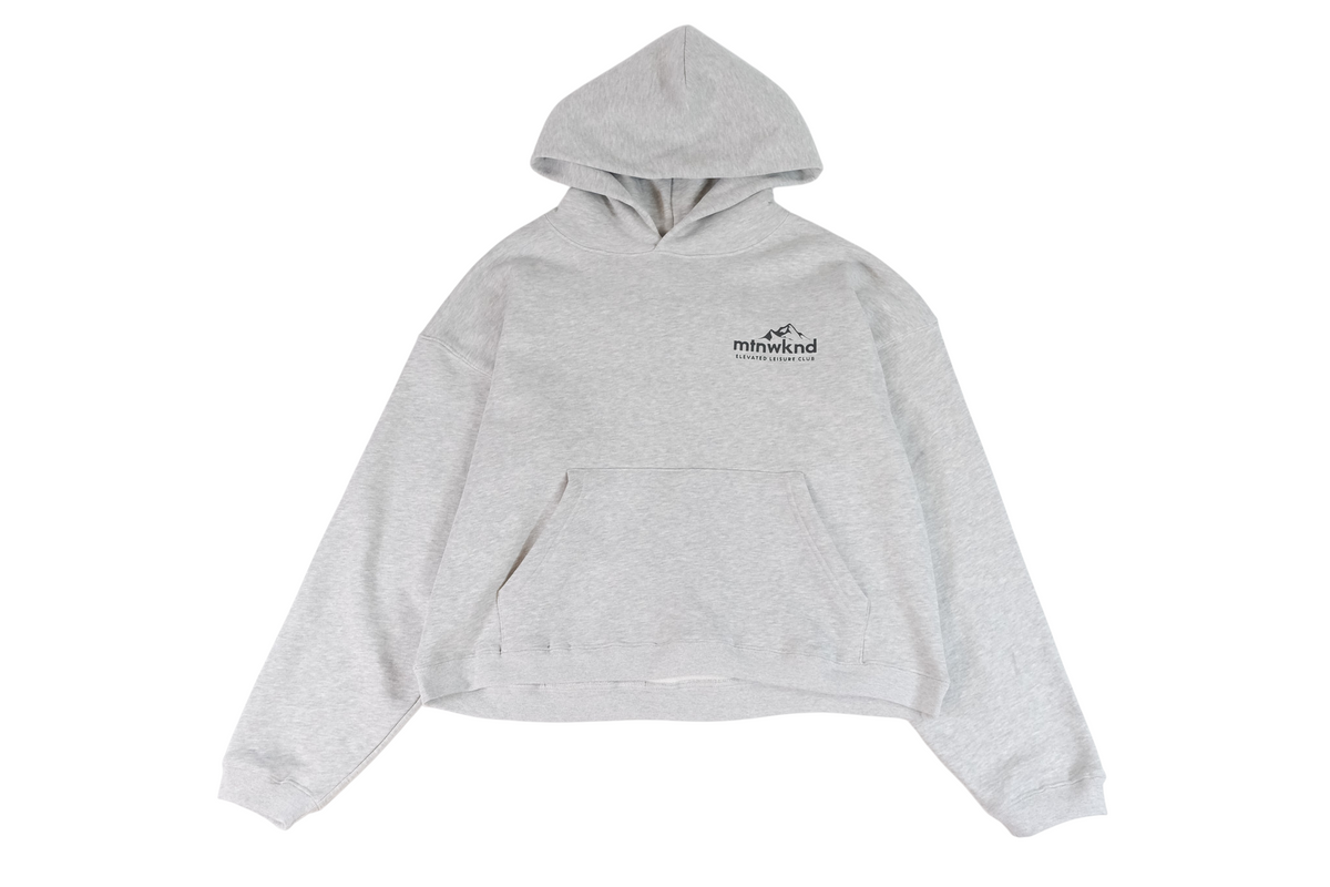 ELC Heavyweight Hoodie Heather Grey