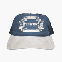 The Native Trucker Hat Faded Black/Suede