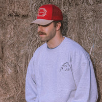 The Native Trucker Hat Red/Suede